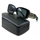 Versace Woman Sunglasses Black Frame, Dark Grey Lenses, 52MM (Authentic)