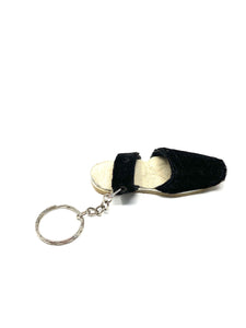 Andean Sandal (Alpargata) Key Chain (Black)